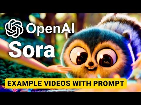 Sora AI - All Example Videos with Prompts (AI Video Generator)
