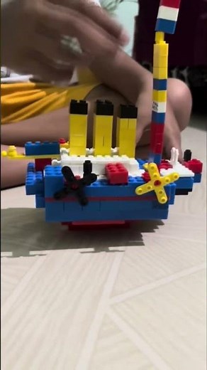 I Built a Huge LEGO Titanic! 🚢 Full Video Out Now! #shortsfeed_