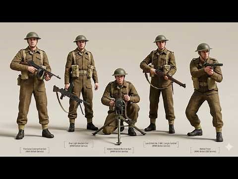 Every British Infantry Weapon of WWII – Ranked & Explained