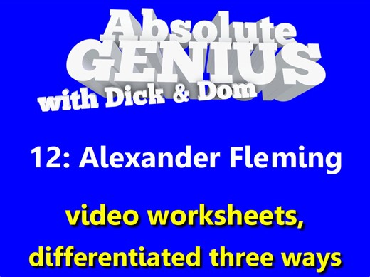 Fleming: video worksheets differentiated x3. | Teaching Resources