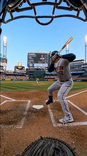 HE DESTROYED THAT! 💥 Truist Park Moonshot! #mlb #baseball #catcherPOV#ASMR