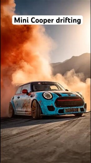 Mini Cooper Drift Madness! 🔥 | Most Satisfying Drift Shot Ever