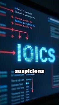 SOC L1 Series: Common Attack Patterns & IOCs ⚠️ #soc #cybersecurity #networking #shorts