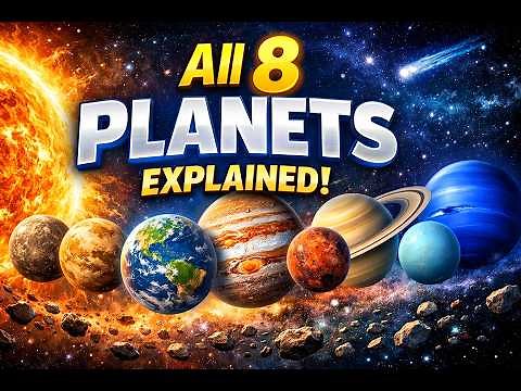 “Beginner’s Guide to the Solar System: All 8 Planets Explained”
