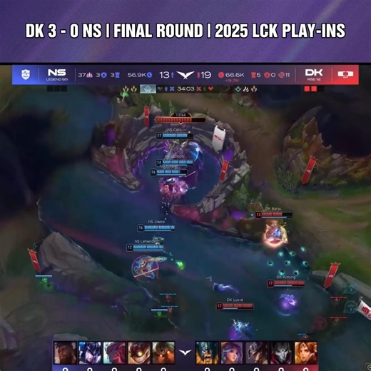 DK 3 - 0 NS | FINAL ROUND | 2025 LCK PLAY-INS | LCK Việt Nam