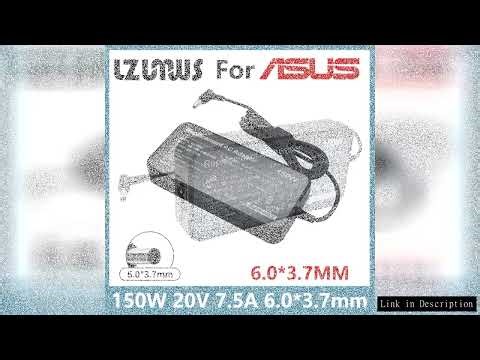 20V 7.5A 150W 6.0*3.7mm Charger AC Notebook laptop adapter For ASUS Rog FX95D VX60G TUF Gaming A15 F