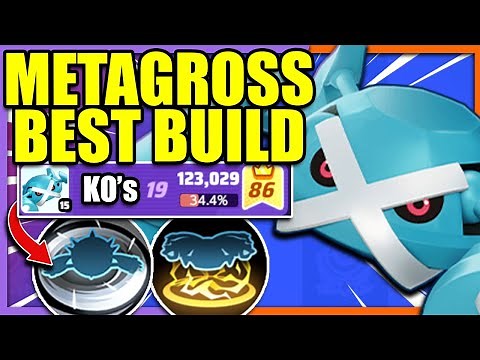 The BEST METAGROSS BUILD can DESTROY RANKED so easily | Pokemon Unite