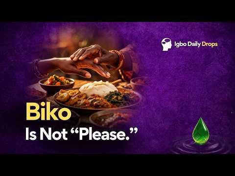 Learn Igbo Language Podcast (Ep 5) | Etiquette: Politeness & "Biko" | Igbo Daily Drops