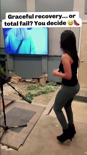 Almost fell recording this sound 🤣 #funny #bloopers