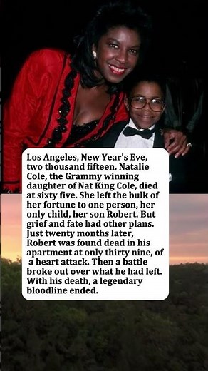 Natalie Cole Left Everything to Her Only Son—He Died Just 20 Months After She Did