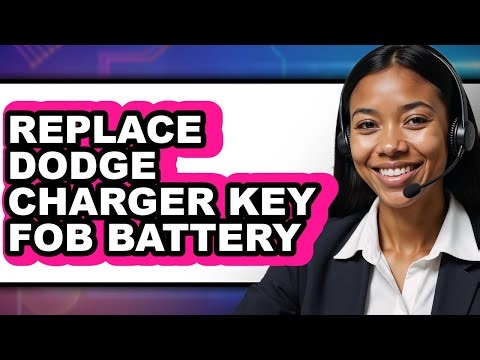 How to Replace Dodge Charger Key Fob Battery (Full Guide)