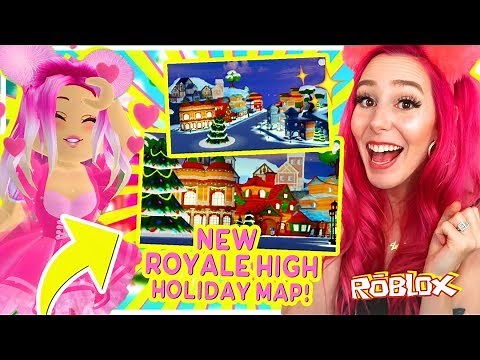 *NEW* FIRST LOOK Royale High Christmas Map LEAKED!! New Roblox Royale High Holiday Event