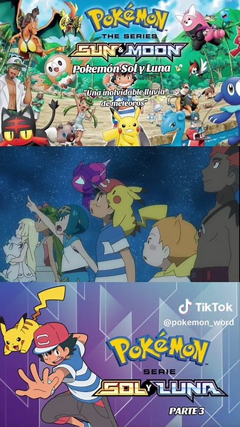 Pokémon Sol y Luna: Lluvia de Meteoros en Capítulo 35