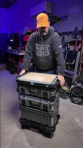 How do you prep your tools for a job on the other side of your garage? #Flexpartner #newtools