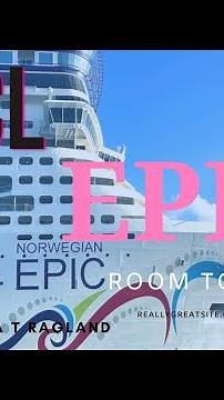 Norwegian Cruise Line Epic Balcony Cabin Room Tour Layout and More