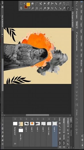 How to edit photo 🥰 Wedding photo editing 📷 in photoshop CS6 #photoshop #wedding #photography