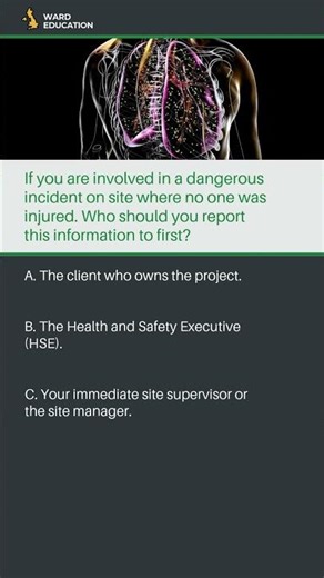 CSCS Mock Question - Dangerous Occurrences