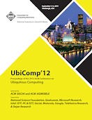 Surrounding context and episode awareness using dynamic Bluetooth data | Proceedings of the 2012 ACM Conference on Ubiquitous Computing