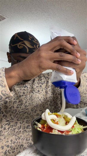 Enjoying a Delicious Taco Bowl Mukbang