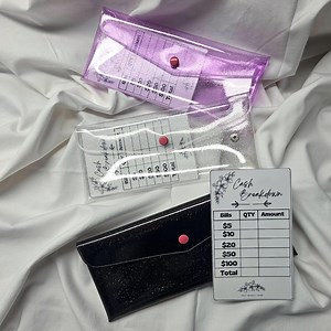 Glitz & Glam Bank Bags With Cash Breakdown Slip - Etsy Canada