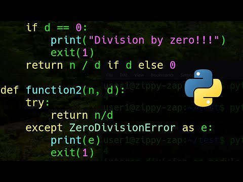 Python - How to Handle Division by Zero