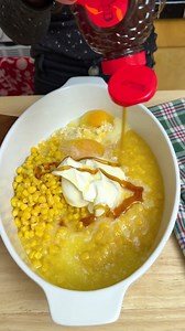 One Pan Cornbread Pudding! 🌽