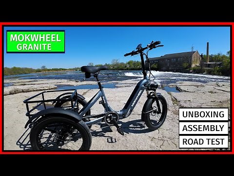 Mokwheel Granite Trike Unboxing, Assembly & Road Test