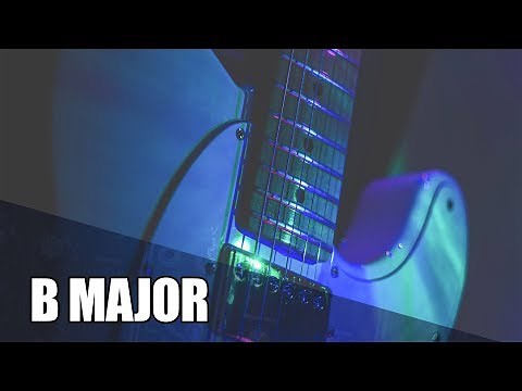 Indie Pop Groove Backing Track In B Major | Neon