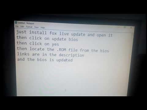 Foxconn intel h61mxe updated bios