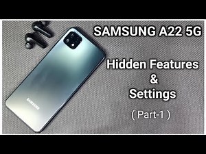 Samsung Galaxy A22 5G Tips & Tricks | Hidden Features & Settings | Part-1