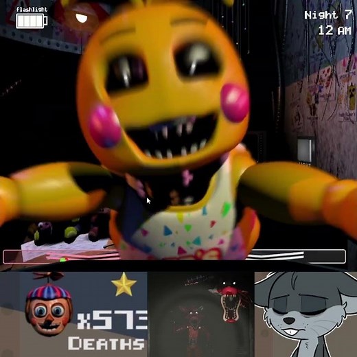 FNAF Highlight | BEATING 10/20 Mode - The Struggle | Five Nights At Freddy's 2 | Squirrelman Plays