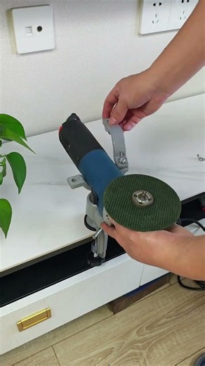 Multi Function Angle Grinder Stand For Precision Cutting #ideas #shorts #grinder #stand