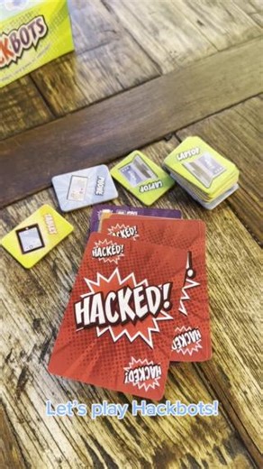 🎮💥 Watch out! In HackBots, your devices can go from 1 to 4 in a blink—and when they hit level 4, you’re one step away from getting HACKED! ⚡️ Can you outsmart your opponents before they take control? Perfect for kids, parties, and multiplayer fun! 👾🔥 Join the action now and let the hacking begin! 🚀 #HackBots #CardGameFun #HackTheSystem #GameNight #FamilyFun #MultiplayerGame #KidsGames #PartyGames #HackingFun #CardGameChallenge #LevelUp #GameOn #PlayAndWin #adventuretowntoys #latoystore