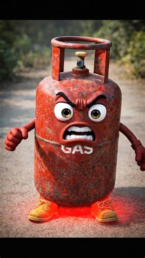 lpg gas is crying support him 🙏🥺