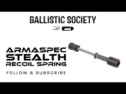 Armaspec Stealth Recoil Spring(REVIEW, TUNING, & INSTALL)