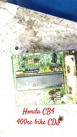 HONDA CB400 BIKE CDI UNIT REPAIR 🔧 NO START PROBLEM 👀🔥 #repair #shorts #shortvideo #daily#honda #cb4