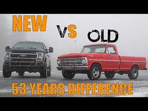 Are New Trucks Getting Worse? 1969 Ford F250 VS 2022 Ford F350: 53 Years Difference