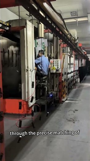 Our automated sheet material drying line #factory#automated#radiator