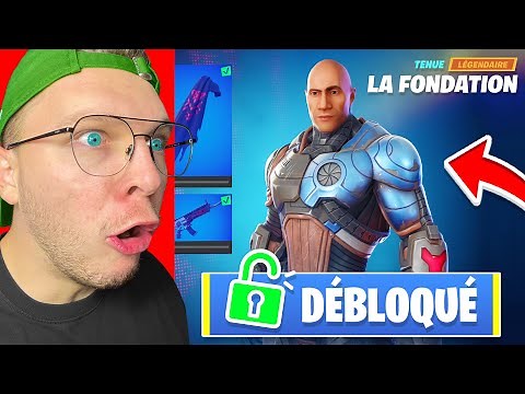 J'ai ENFIN Débloqué ce skin GRATUIT sur Fortnite ! (Guide Complet skin Fondation)