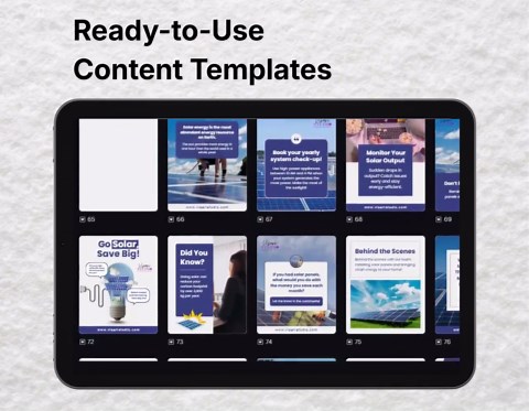 Solar Energy Canva Templates | Solar Panel Social Media Posts | Renewable Energy Instagram Templates Editable - Etsy Canada