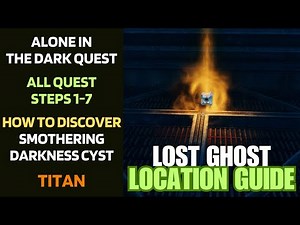 How to find lost Ghost - How to discover Smothering Darkness cyst - Alone in the Dark Quest