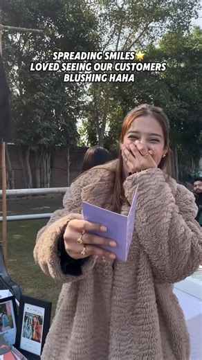 Customized Frames & Art Prints on Instagram: "Dm to get one for your loved ones. Thank you everyone for visiting @frameitup._ 💜 . . . [mirror greeting cards, prettiest girl, explore, tending, viral videos, spreading smiles, pop up stall, customised frames and art prints]"