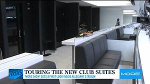 3.7K views · 14 shares | INSIDE LOOK: MORE gets a first look at the new luxury club suites at Allegiant Stadium that will elevate your game time and concert experience. For more information, visit suites.raiders.com #lasvegas #luxury | MORE FOX5 | Facebook