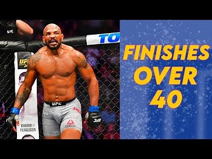 UFC Fighters Finishing Fights After 40 (Better with Age?)