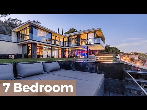 Inside A Modern 7 Bedroom Luxury Home in Barcelona, Spain