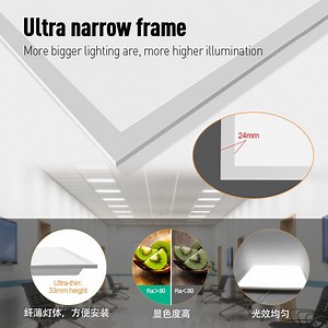 [Hot Item] High-Efficiency 600X600 LED Panel Light for Modern Office Environments CE RoHS Certificated