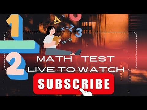 Math Test is live, only a genius can solve it. #Verticallivestream #Livequiz #Livechallenge.