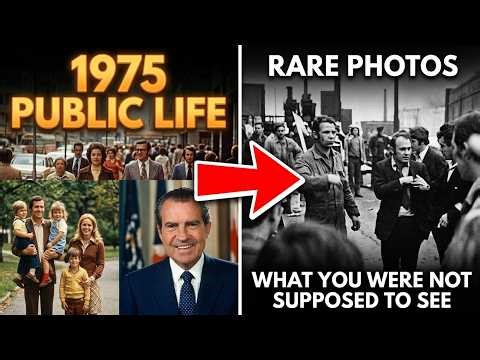 1975 Photos That Reveal What Life Was REALLY Like | Rare Photos You Were Never Supposed To See