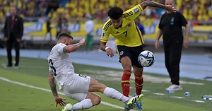 Colombia y Uruguay empataron 2 a 2 en en un partidazo por las Eliminatorias