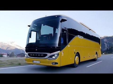 New 2025 Setra S 515 HD coach - Driving on beautiful roads